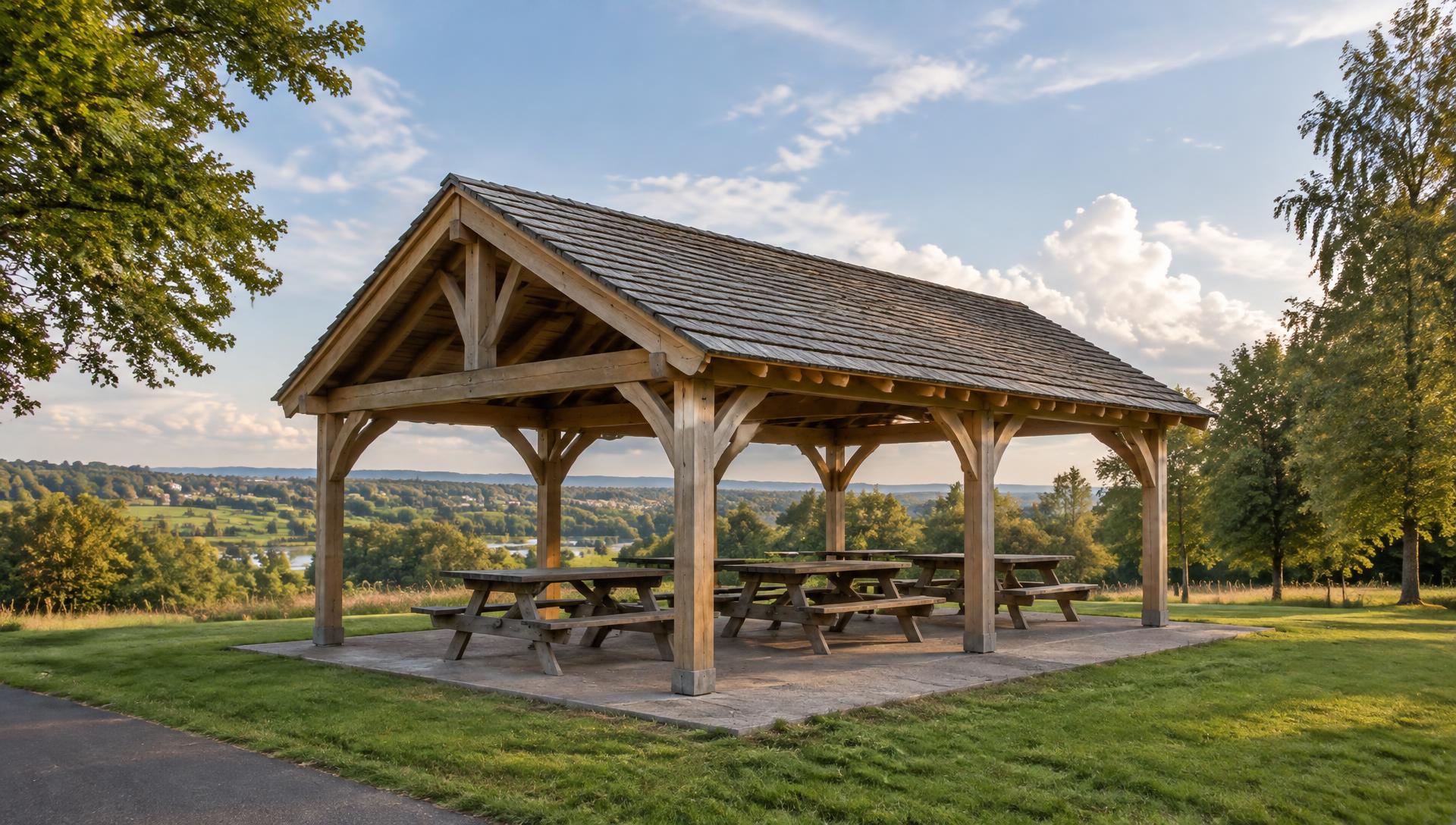 Illustrative timber work, standing in for the Parc Cwm Darran project